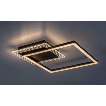 Plafoniera LED Ottavia negru Rabalux 71370, 24W