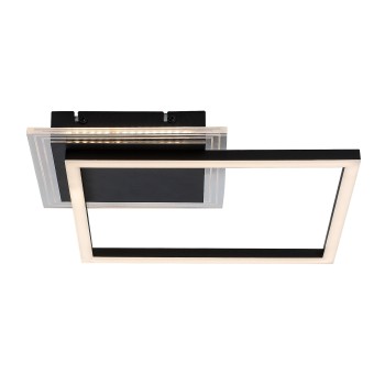 Plafoniera LED Ottavia negru Rabalux 71370, 24W