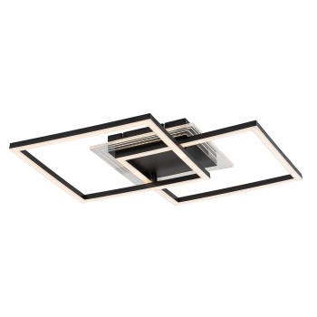 Plafoniera LED Ottavia negru Rabalux 71372, 28W