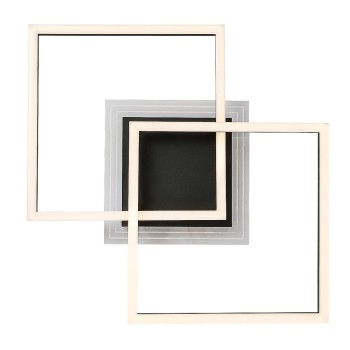 Plafoniera LED Ottavia negru Rabalux 71372, 28W