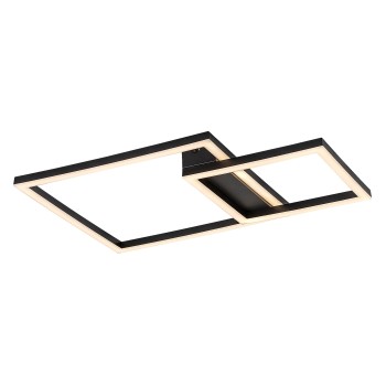 Plafoniera LED Heleth negru Rabalux 71376, 24W