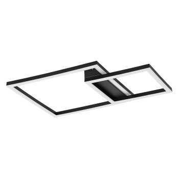 Plafoniera LED Heleth negru Rabalux 71376, 24W