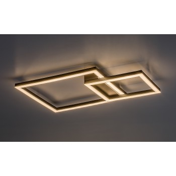 Plafoniera LED Heleth negru Rabalux 71376, 24W