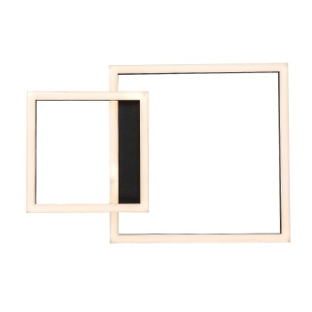 Plafoniera LED Heleth negru Rabalux 71376, 24W