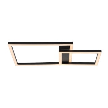Plafoniera LED Heleth negru Rabalux 71376, 24W