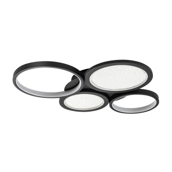 Plafoniera LED Aranis negru Rabalux 71378, 40W