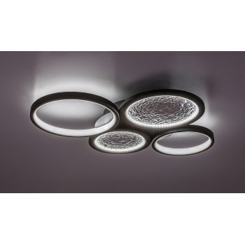 Plafoniera LED Aranis negru Rabalux 71378, 40W