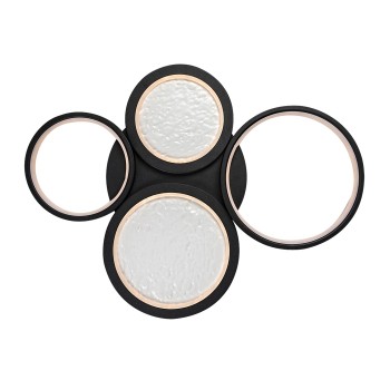 Plafoniera LED Aranis negru Rabalux 71378, 40W