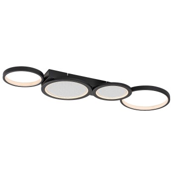 Plafoniera LED Aranis negru Rabalux 71379, 40W