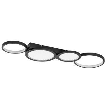 Plafoniera LED Aranis negru Rabalux 71379, 40W