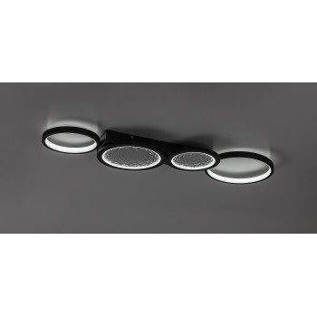 Plafoniera LED Aranis negru Rabalux 71379, 40W