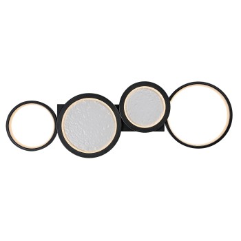 Plafoniera LED Aranis negru Rabalux 71379, 40W