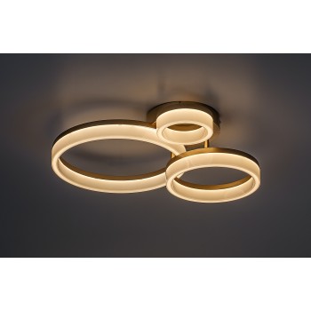 Plafoniera LED Amilia auriu Rabalux 71383, 24W