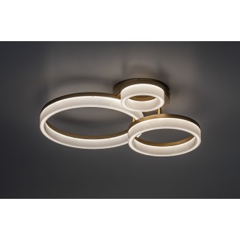 Plafoniera LED Amilia auriu Rabalux 71383, 24W
