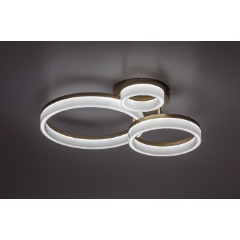 Plafoniera LED Amilia auriu Rabalux 71383, 24W
