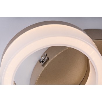 Plafoniera LED Amilia auriu Rabalux 71383, 24W