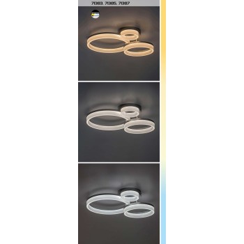Plafoniera LED Amilia auriu Rabalux 71383, 24W