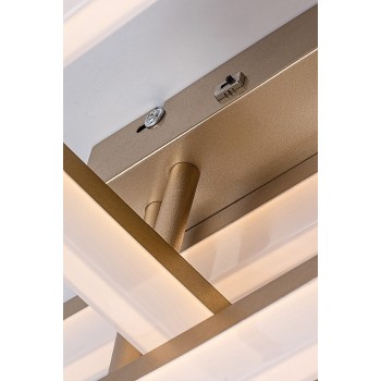 Plafoniera LED Amilia auriu Rabalux 71384, 22W