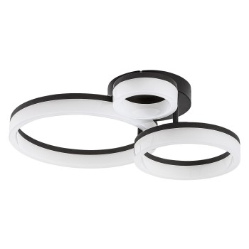 Plafoniera LED Amilia negru Rabalux 71385, 24W