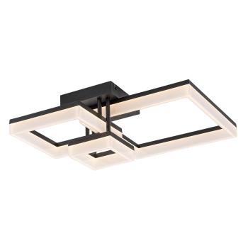 Plafoniera LED Amilia negru Rabalux 71386, 22W