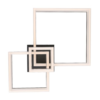 Plafoniera LED Amilia negru Rabalux 71386, 22W