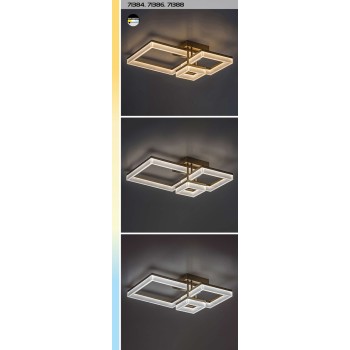Plafoniera LED Amilia negru Rabalux 71386, 22W
