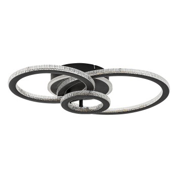 Plafoniera LED Maziar negru Rabalux 71392, 40W