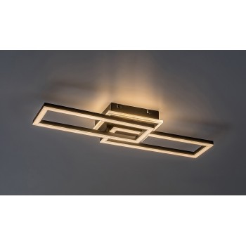 Plafoniera LED Ramin negru Rabalux 71393, 30W