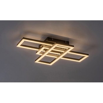 Plafoniera LED Mereni negru Rabalux 71394, 40W