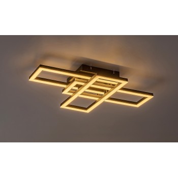 Plafoniera LED Mereni negru Rabalux 71394, 40W