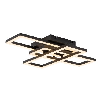 Plafoniera LED Mereni negru Rabalux 71394, 40W