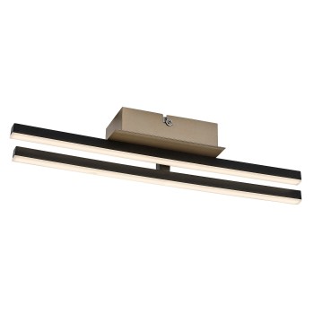 Plafoniera LED Demir negru/ auriu Rabalux 71396, 16W