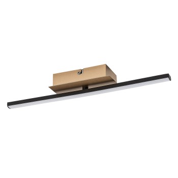 Plafoniera LED Demir negru/ auriu Rabalux 71397, 8W