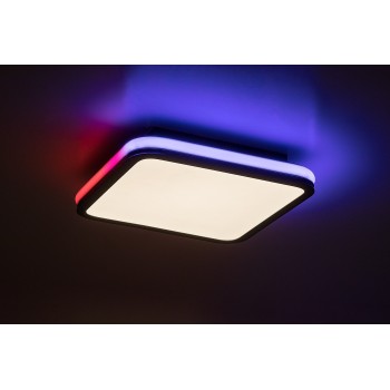 Plafoniera LED Serkan negru Rabalux 71399, 43W