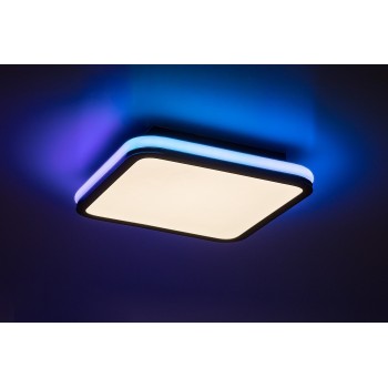 Plafoniera LED Serkan negru Rabalux 71399, 43W