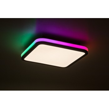 Plafoniera LED Serkan negru Rabalux 71399, 43W
