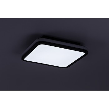 Plafoniera LED Serkan negru Rabalux 71399, 43W