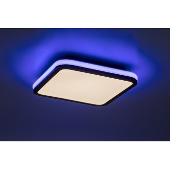 Plafoniera LED Serkan negru Rabalux 71399, 43W