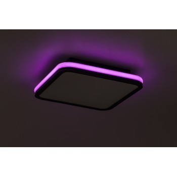Plafoniera LED Serkan negru Rabalux 71399, 43W