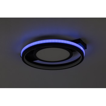Plafoniera LED Shirin negru Rabalux 71401, 40W