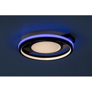Plafoniera LED Shirin negru Rabalux 71401, 40W