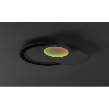 Plafoniera LED Stavros negru Rabalux 71402, 40W