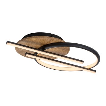 Plafoniera LED Arash negru Rabalux 71404, 40W