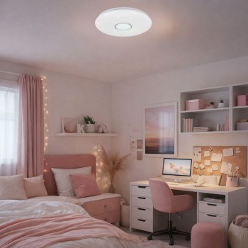 Plafoniera LED Balmerino alb Rabalux 71414, 24W