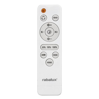 Plafoniera LED Danny2 alb Rabalux 71447, 60W, 3000K