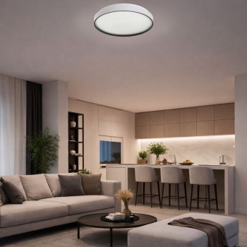 Plafoniera LED Zerava negru Rabalux 71450, 60W