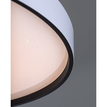 Plafoniera LED Zerava negru Rabalux 71451, 80W