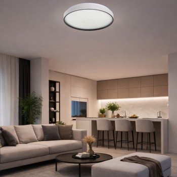 Plafoniera LED Zerava negru Rabalux 71451, 80W