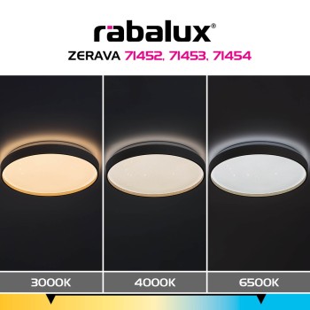 Plafoniera LED Zerava auriu Rabalux 71454, 80W