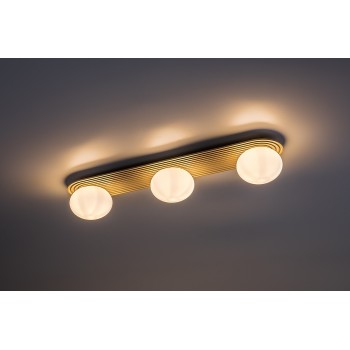 Plafoniera Glowbells gri-bej Rabalux 71460, 3xG9